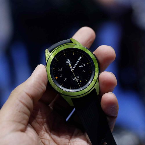 Samsung_Galaxy Watch 42mm_Green_Crystal_Marble_4